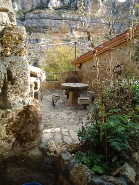 El Salto del Agua Auténtico El Molino de la Cascada Orbaneja Orbaneja del Castillo Exterior foto